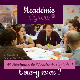 Inscription séminaire Académie digitale de Vendée